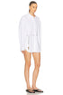 White - Button Up Shirt - GLAM MODA